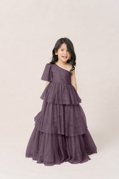 Model: Mia; Size: 4T; Color: Dusty Purple