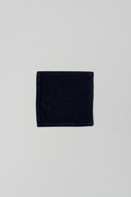 Kids Velvet Pocket Square | Made To Order | Black