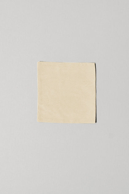 Kids Chiffon Pocket Square | Made To Order | Pale Yellow