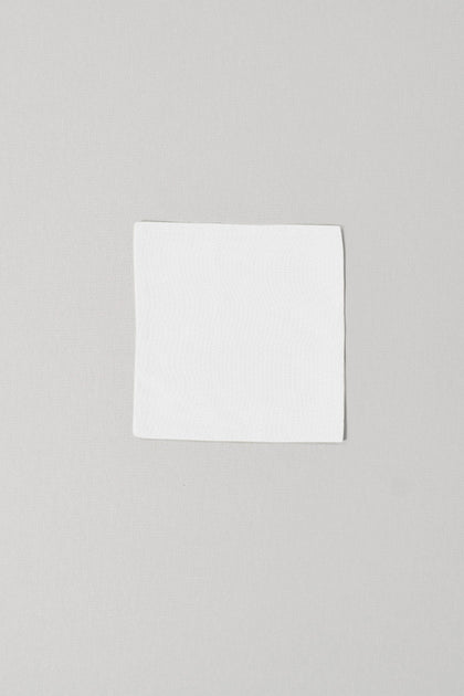 Kids Chiffon Pocket Square | Made To Order | White Pearl