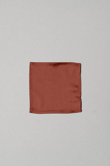 Kids Satin Pocket Square | Made To Order | Cinnamon Rose