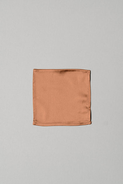 Kids Satin Pocket Square | Made To Order | Copper