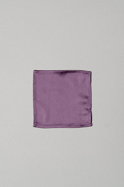 Kids Satin Pocket Square | Made To Order | Dusty Plum