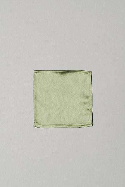 Kids Satin Pocket Square | Made To Order | Matcha