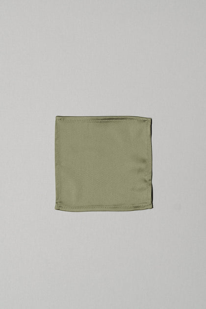 Kids Satin Pocket Square | Made To Order | Moss