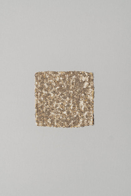 Kids Sequin Pocket Square | Made To Order | Gold