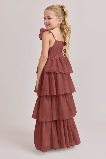 Kids Poppy Tulle Dress | Made To Order | Cinnamon Rose