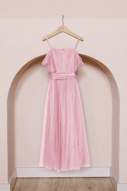 Kids Rosalie Tulle Convertible Dress | Made To Order | Perfect Pink
