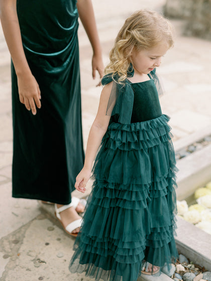Model: Demi; Size: 4T; Color: Classic Emerald