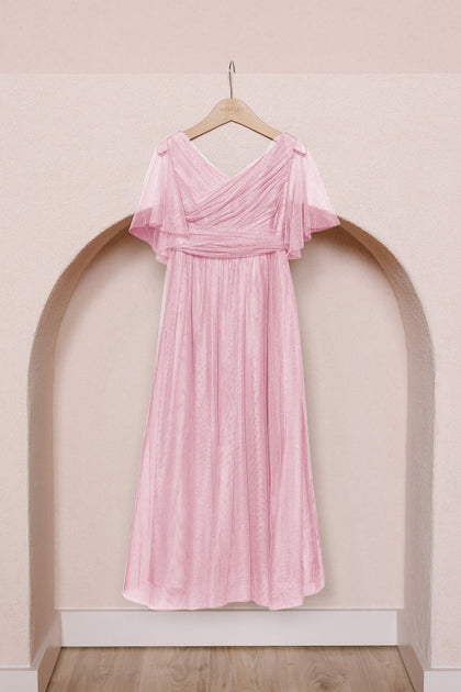 Kids Thea Tulle Dress | Made To Order | Perfect Pink