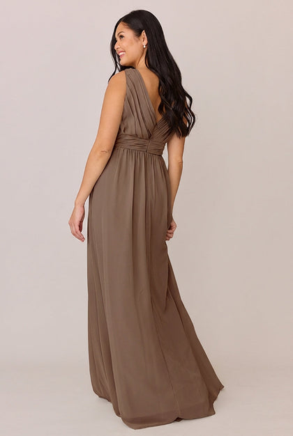 Kiera Chiffon Dress | Made To Order | Truffle