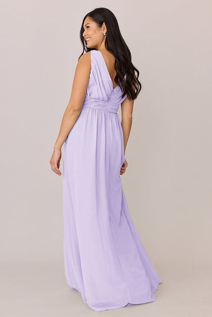 Kiera Chiffon Dress | Made To Order | Light Lavender