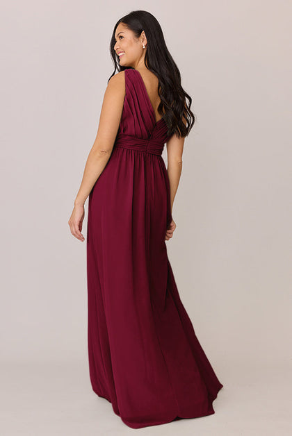 Kiera Chiffon Dress | Made To Order | Marsala