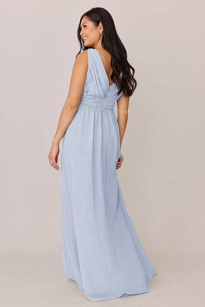 Kiera Chiffon Dress | Made To Order | Periwinkle