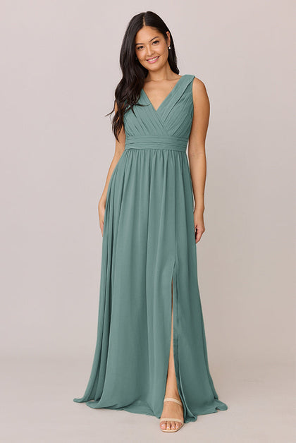Kiera Chiffon Dress | Made To Order | Rosemary
