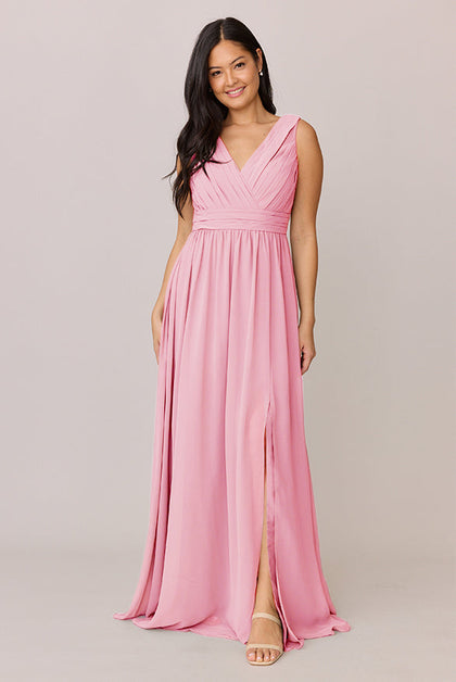 Kiera Chiffon Dress | Made To Order | Rosette