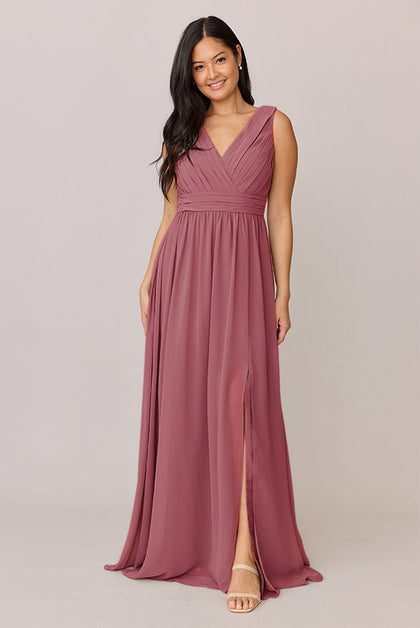 Kiera Chiffon Dress | Made To Order | Rosewood