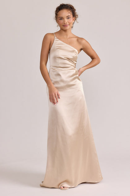 Model: Erica; Size: 4; Color: Gold Champagne