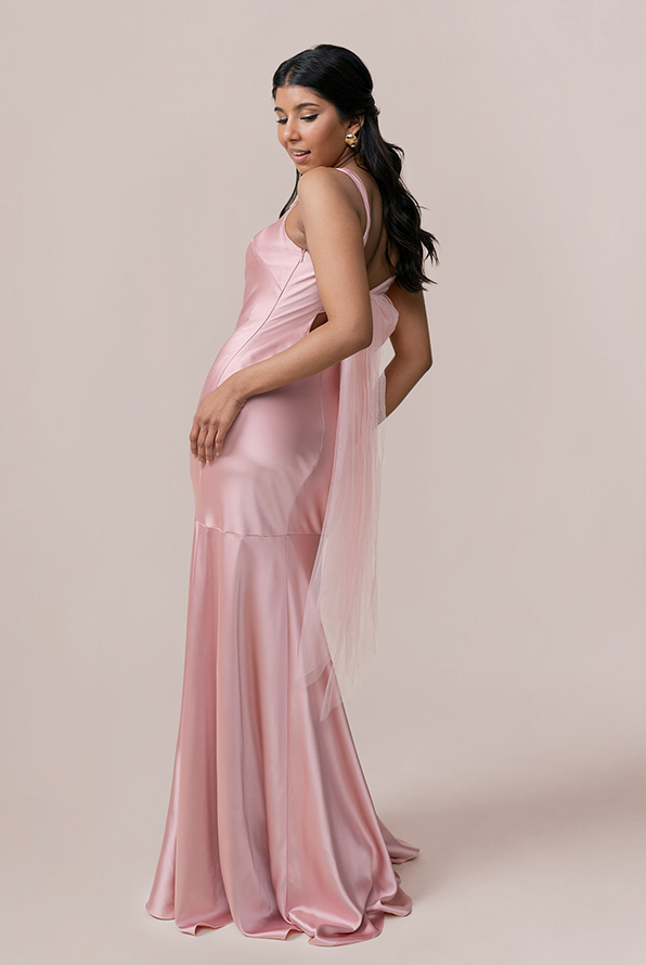 lana satin maxi dress LANA MAXI DRESS AU16 US12 / Black