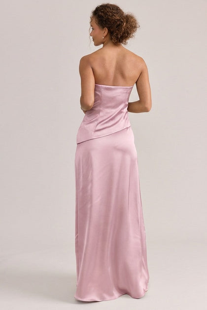 Lennox Satin Dress | Made To Order | Perfect Pink