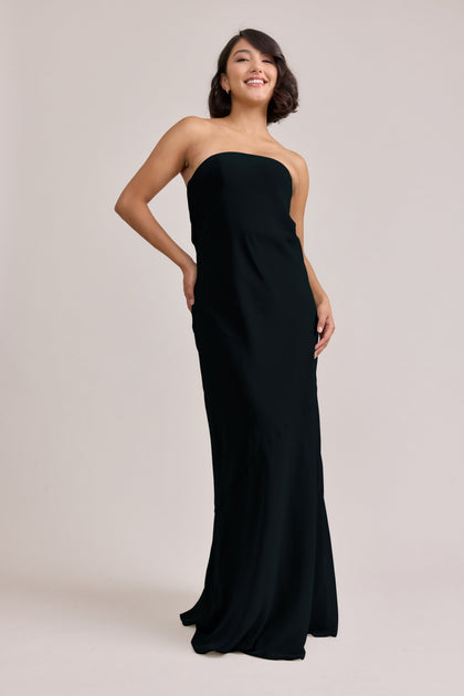 Leo Chiffon Dress | Made To Order | Black