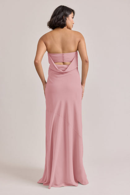 Leo Chiffon Dress | Made To Order | Blushing Bride