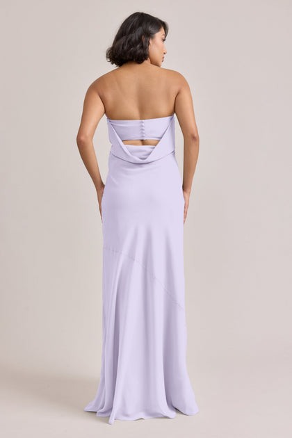 Leo Chiffon Dress | Made To Order | Light Lavender