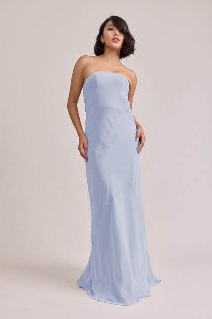 Leo Chiffon Dress | Made To Order | Periwinkle