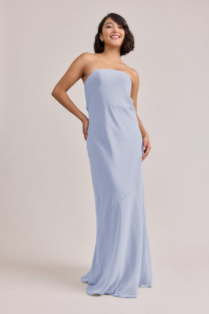 Leo Chiffon Dress | Made To Order | Periwinkle