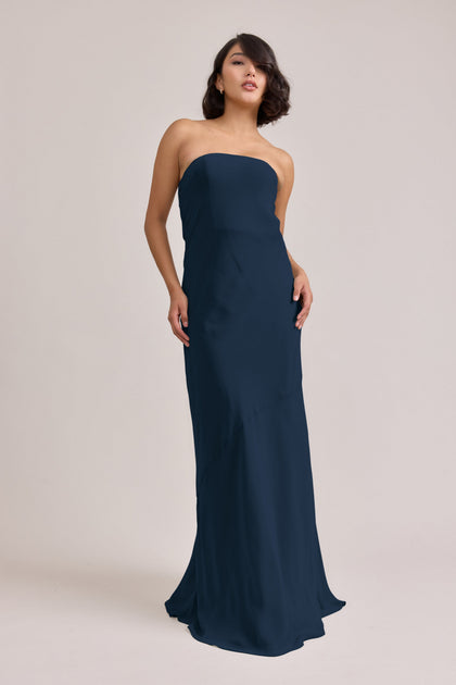 Leo Chiffon Dress | Made To Order | Romantic Blue
