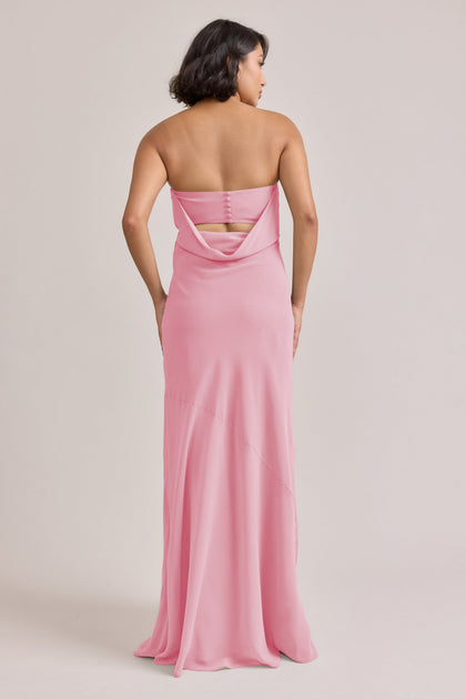 Leo Chiffon Dress | Made To Order | Rosette