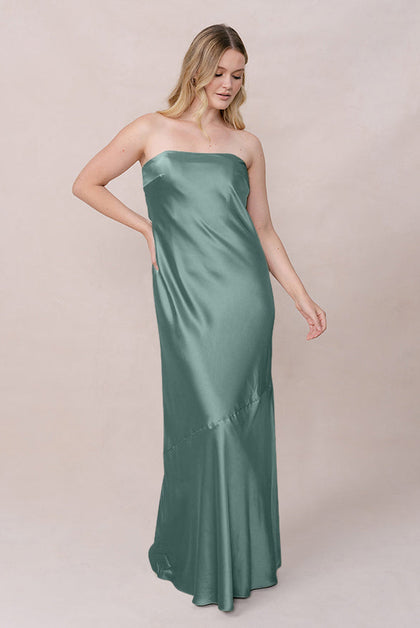 Leo Satin Dress | Made To Order | Rosemary