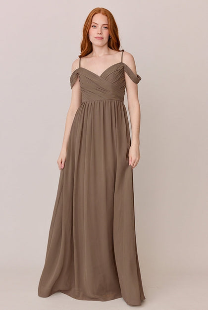 Lily Chiffon Dress | Made To Order | Truffle