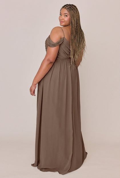 Lily Chiffon Dress | Made To Order | Truffle