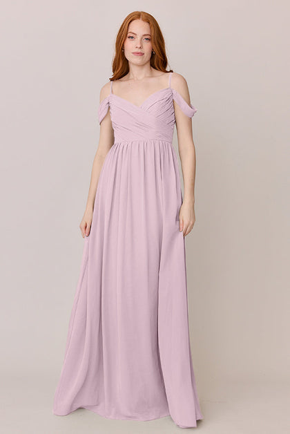 Lily Chiffon Dress | Made To Order | Baby Pink