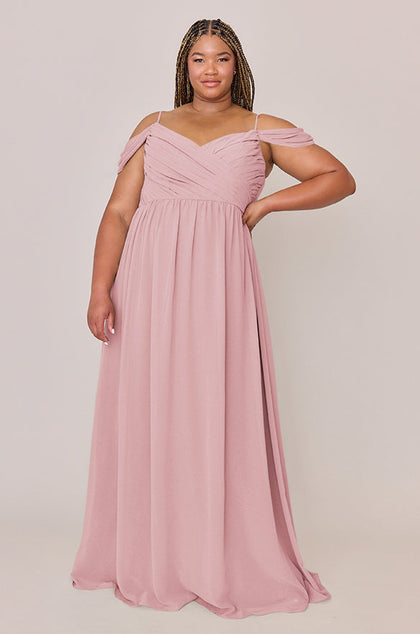 Lily Chiffon Dress | Made To Order | Blushing Bride