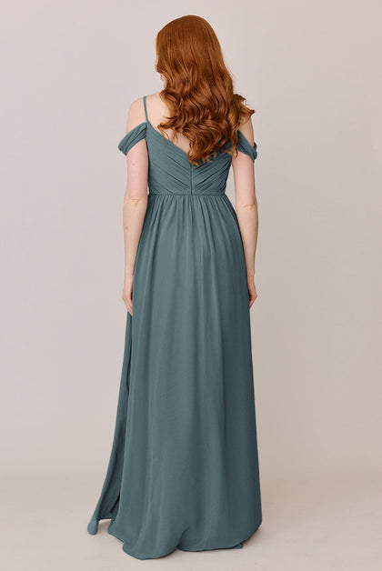 Lily Chiffon Dress | Made To Order | Eucalyptus