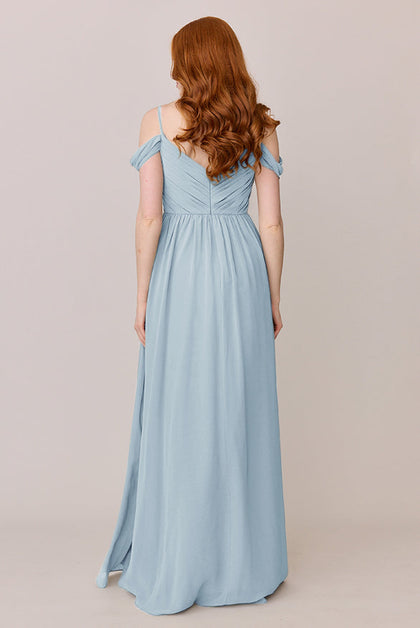 Lily Chiffon Dress | Made To Order | Light Blue