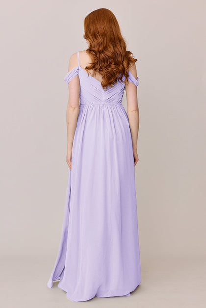 Lily Chiffon Dress | Made To Order | Light Lavender