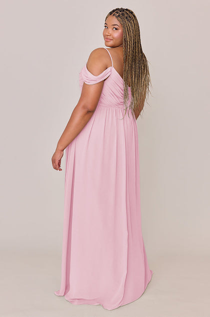 Lily Chiffon Dress | Made To Order | Perfect Pink