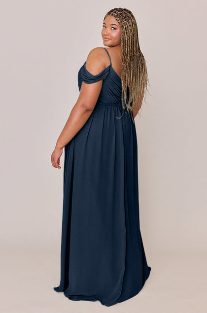 Lily Chiffon Dress | Made To Order | Romantic Blue