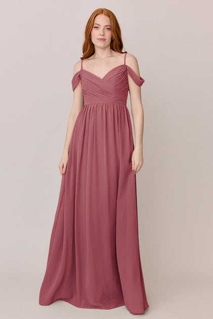 Lily Chiffon Dress | Made To Order | Rosewood