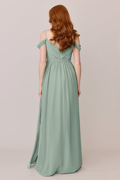 Lily Chiffon Dress | Made To Order | Sage