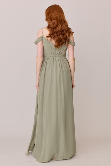 Lily Chiffon Dress | Made To Order | Sage