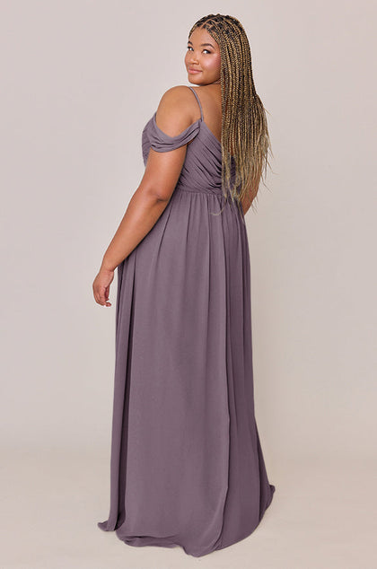 Lily Chiffon Dress | Made To Order | Wisteria