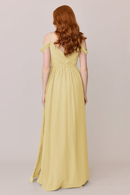 Lily Chiffon Dress | Made To Order | Yellow