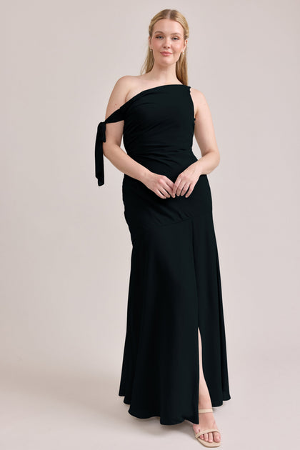 Livvy Chiffon Dress | Made To Order | Black