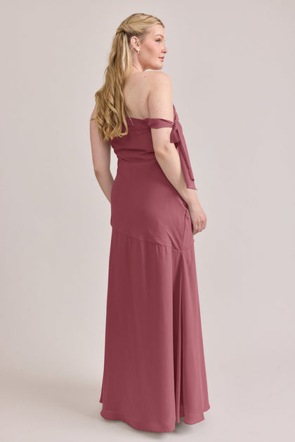 Livvy Chiffon Dress | Made To Order | Rosewood