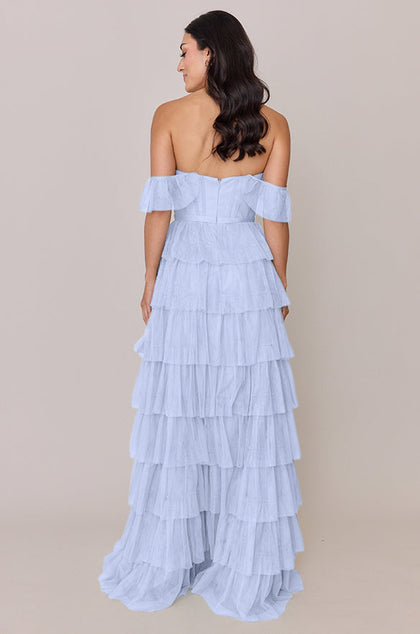Lucia Tulle Dress | Made To Order | Periwinkle