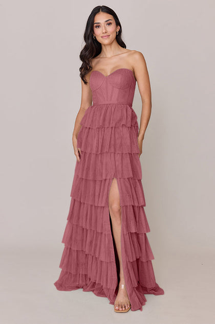 Lucia Tulle Dress | Made To Order | Rosewood